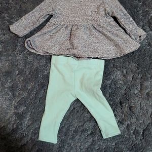 Baby bottom and top 6m-9m